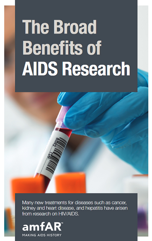 The Broad  Benefits of AIDS Research Cover