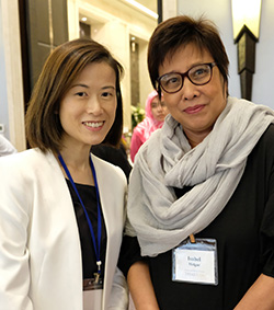 Dr. Iris Chan, Clinical Psychologist at Queen Elizabeth Hospital in Hong Kong SAR, and Dr. Isabel Melgar, Clinical Psychologist at the Research Institute for Tropical Medicine in the Philippines
