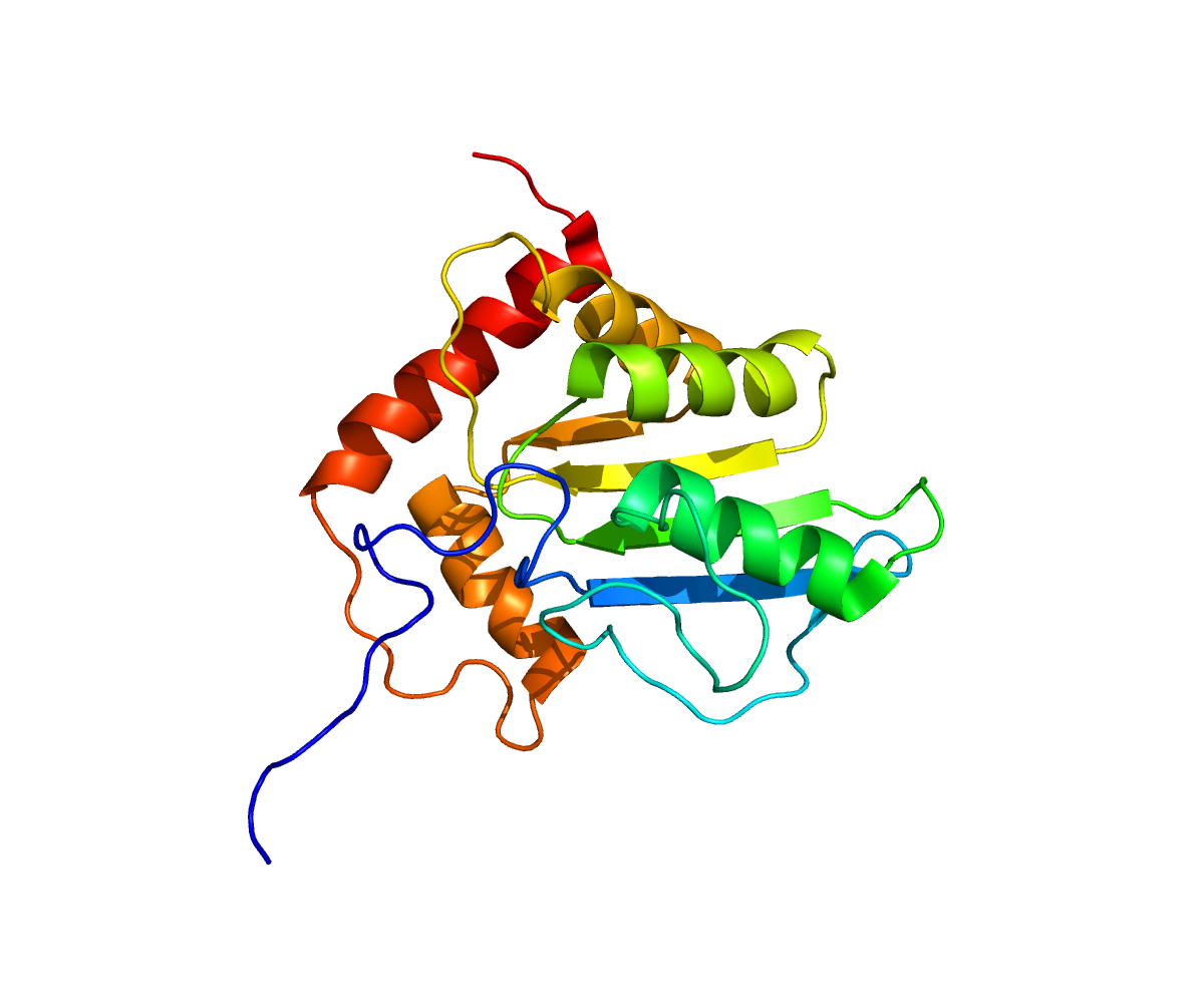Concept rendering of APOBEC3G protein