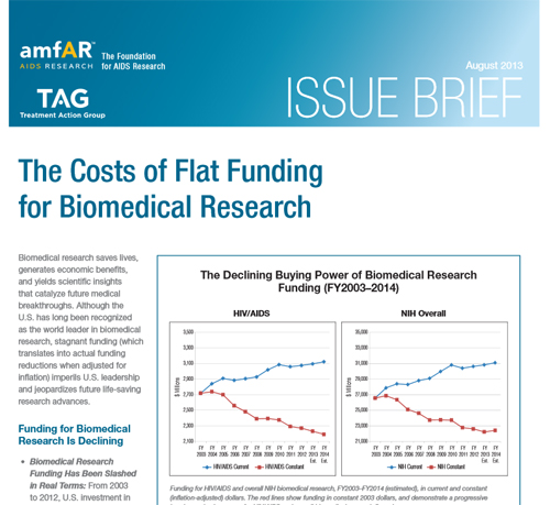 The Costs of Flat Funding for Biomedical Research IMAGE2
