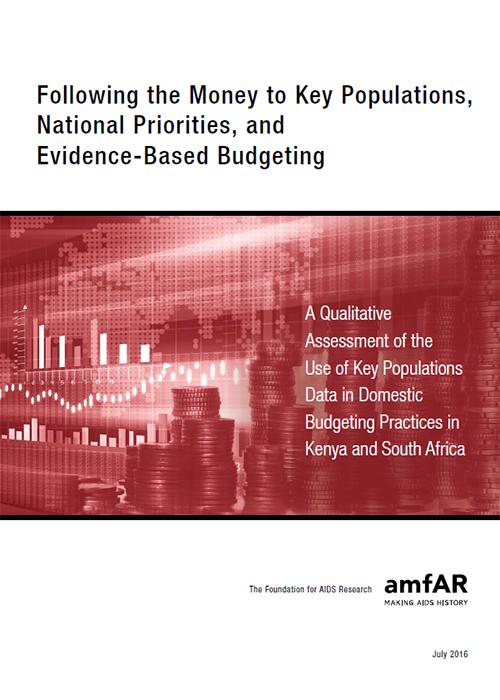 Following the Money to Key Populations, National Priorities, and Evidence-Based Budgeting