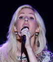 Ellie Golding singing her hit song "Lights" (Photo: Getty Images)