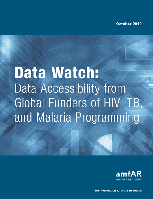 Data Watch: Data Accessibility from Global Funders of HIV, TB, and Malaria Programming