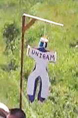 In Belize, a faith-based campaign is calling for the lynching of the director of the GMT organization UNIBAM. 